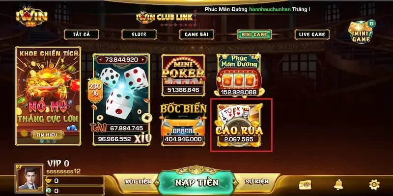 iWin - cổng game uy tín nhất Châu Á