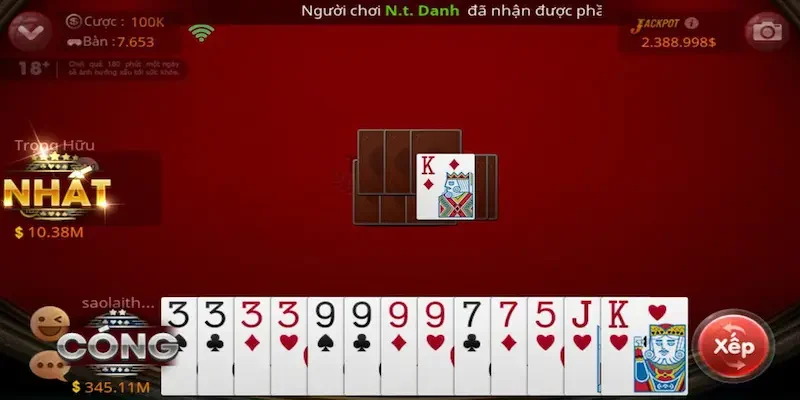 Tìm hiểu về luật chơi game Tiến Lên Miền Nam chi tiết nhất
