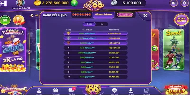 VIN88 có giao diện và đồ họa game cực đỉnh